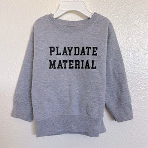 Lenox James Playdate Material Sweatshirt